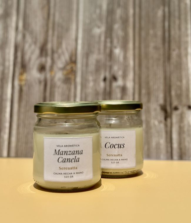 Vela Aromática Medium Gold Serenatta