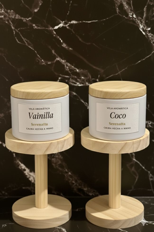 Vela Aromática Pocket Serenatta - Duo