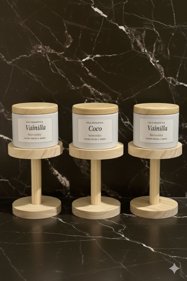 Vela Aromática Pocket Serenatta - Trio