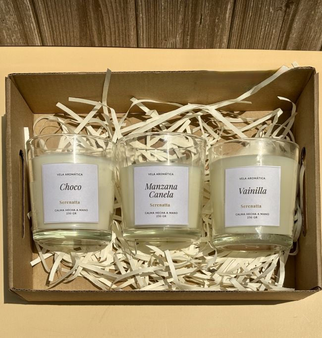 Vela Aromática Classic Serenatta - Trio